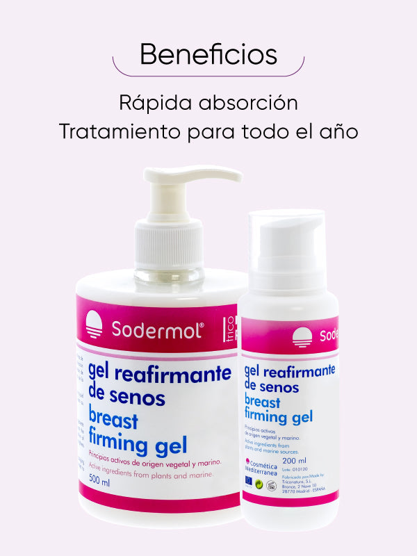 GEL CREMA REAFIRMANTE DE SENOS - Sodermol