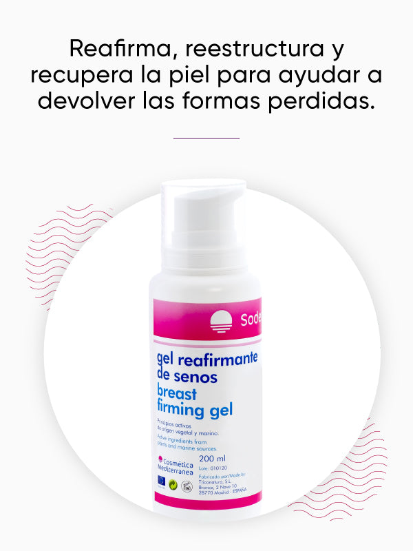 GEL CREMA REAFIRMANTE DE SENOS - Sodermol