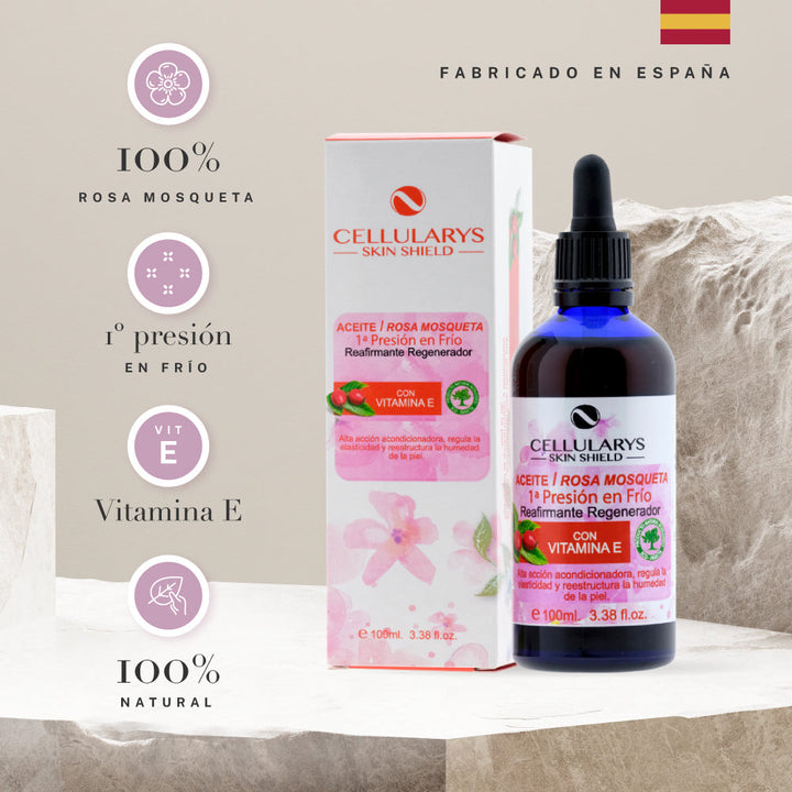 Aceite rosa mosqueta puro  Cellularys® 100ml