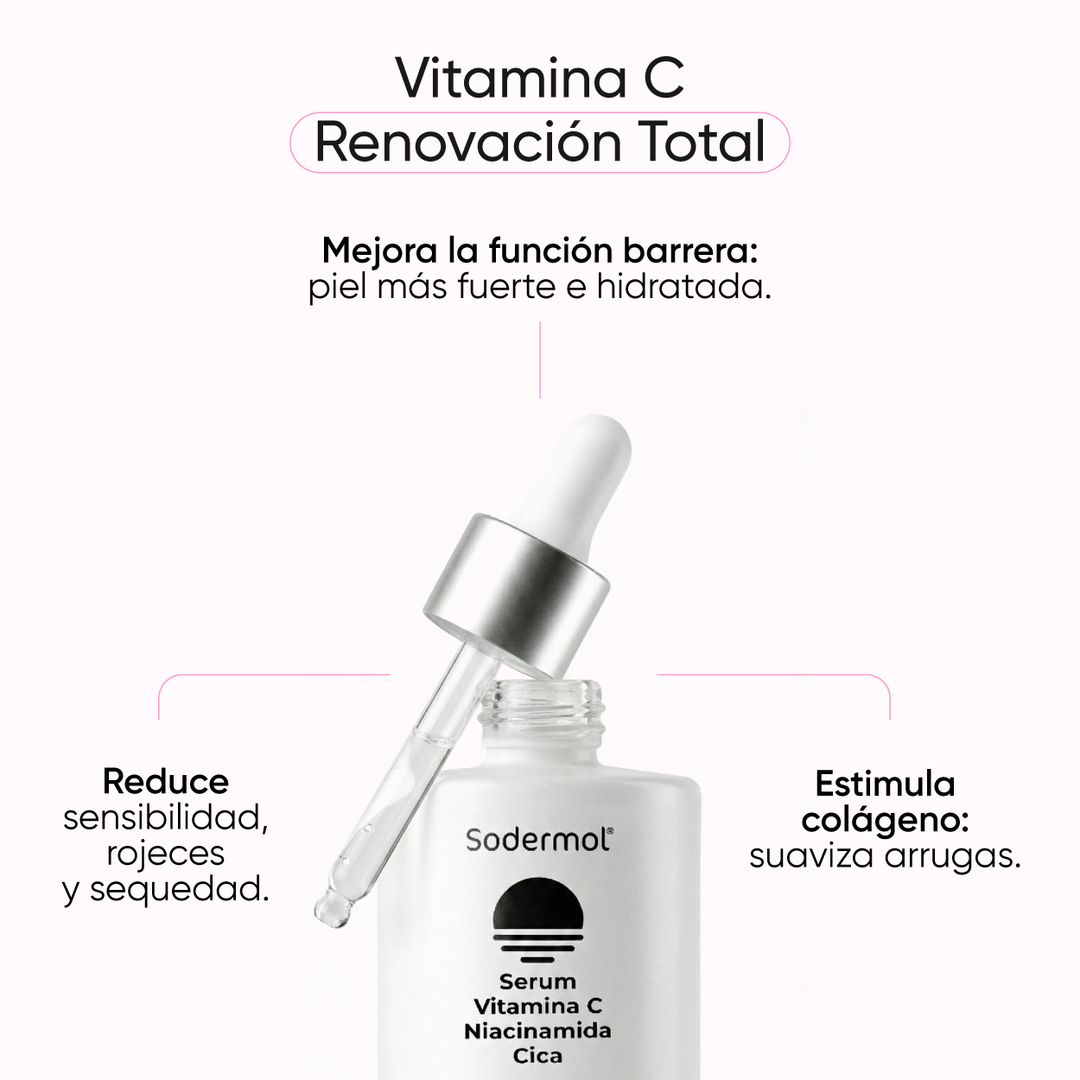 Sérum Vitamina c + Niacidamida + Cica