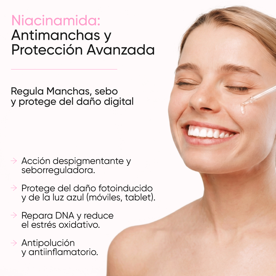 Sérum Vitamina c + Niacidamida + Cica