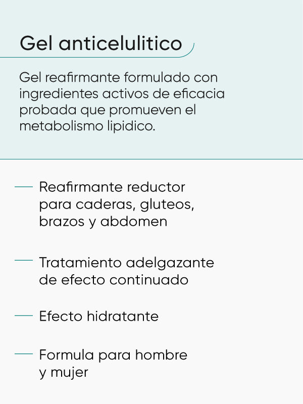 GEL ANTICELULITICO REDUCTOR - Sodermol