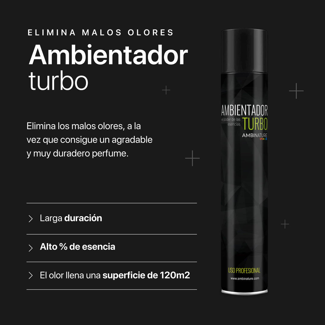 Ambientador en Spray Turbo PACK 2 UNIDADES